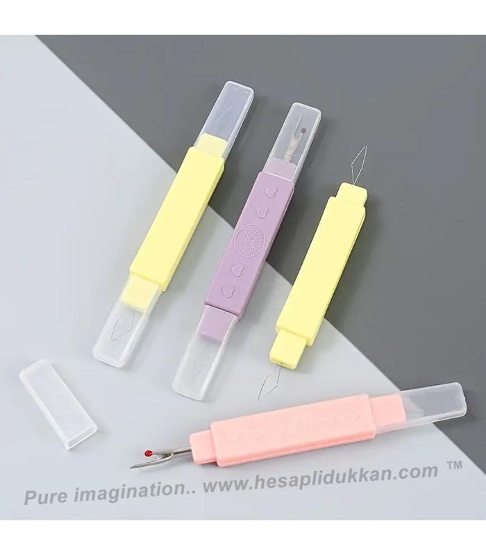 Toptan 2 in 1 Dikiş Sökme ve İğne İplik Takma Aparatı