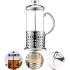 Toptan 350ml Paslanmaz Çelik French Press Kahve Demliği