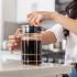 Toptan French Press Bitki Çay Demleme Gül Rengi