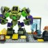 Promosyon oyuncak 234 parça robot lego kahramanlar Hulk