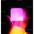 Glow ışıklı buz parlak renkli fosforlu küp