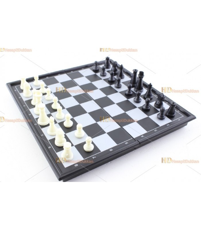 Promosyon oyuncak manyetik 3 in 1 üçü bir arada satranç seti