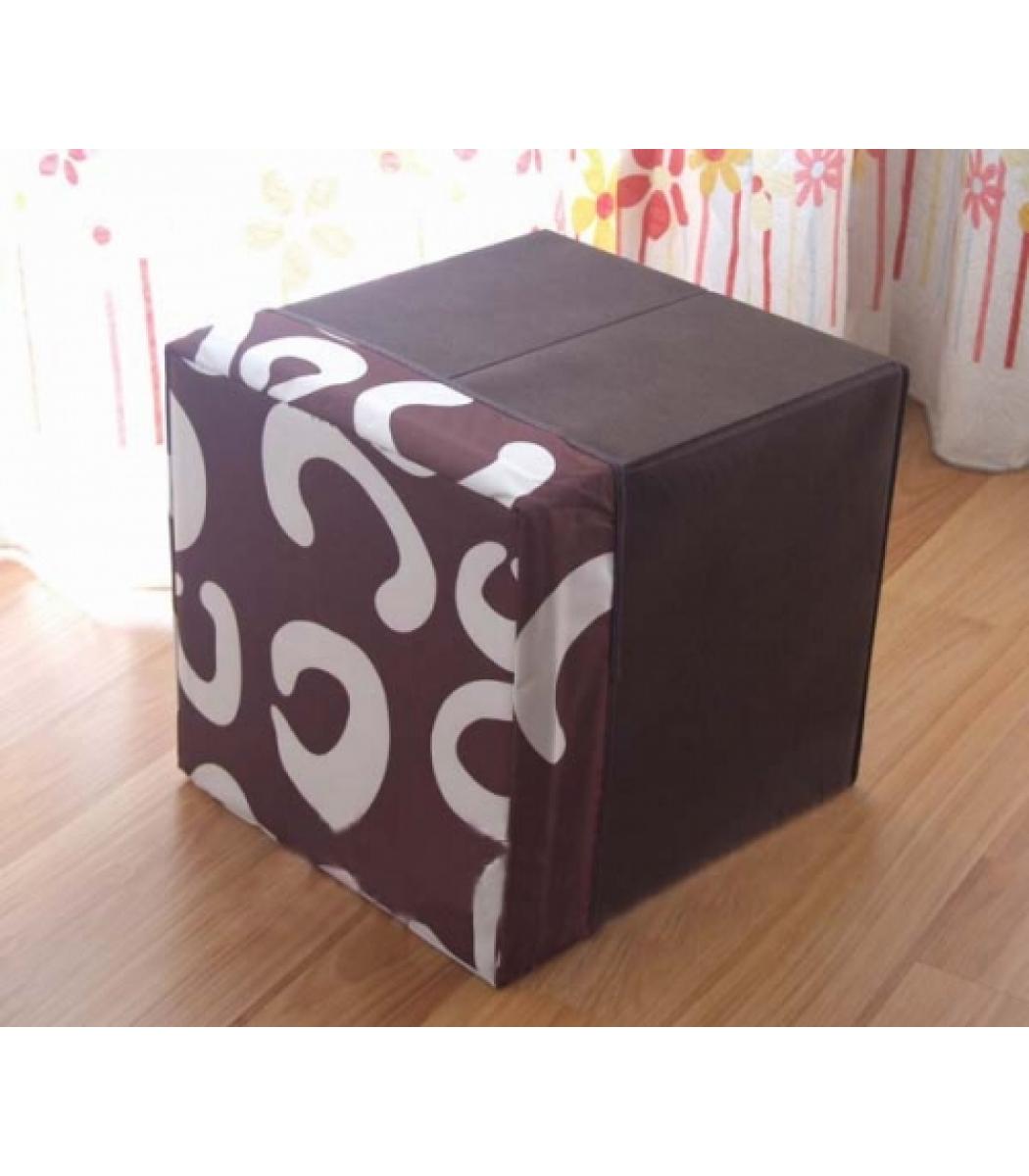 Dekoratif çok amaçlı katlanabilir kutu koltuk P633