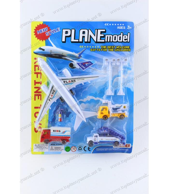 Toptan ucuz oyuncak uçak hava alanı set