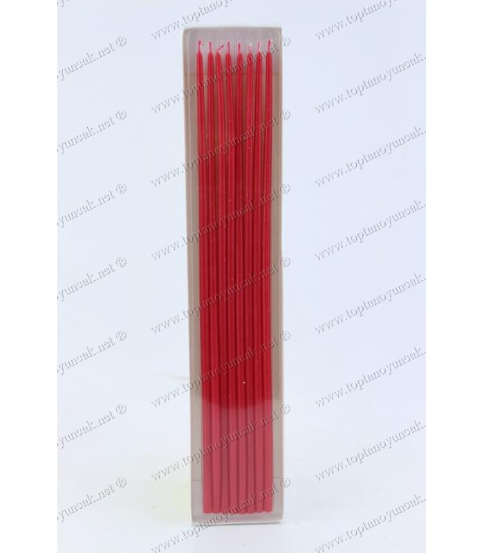 Toptan 8 li 30 cm pasta mumu kırmızı