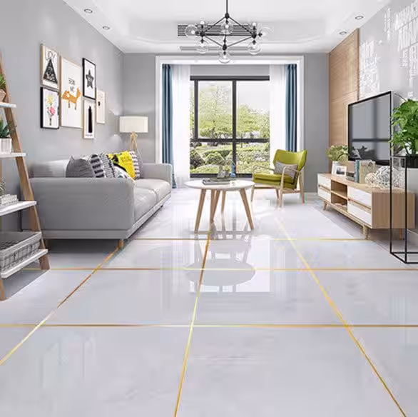 1 cm 50 Metre Toptan Gold Fayans Arası Dekoratif Bant