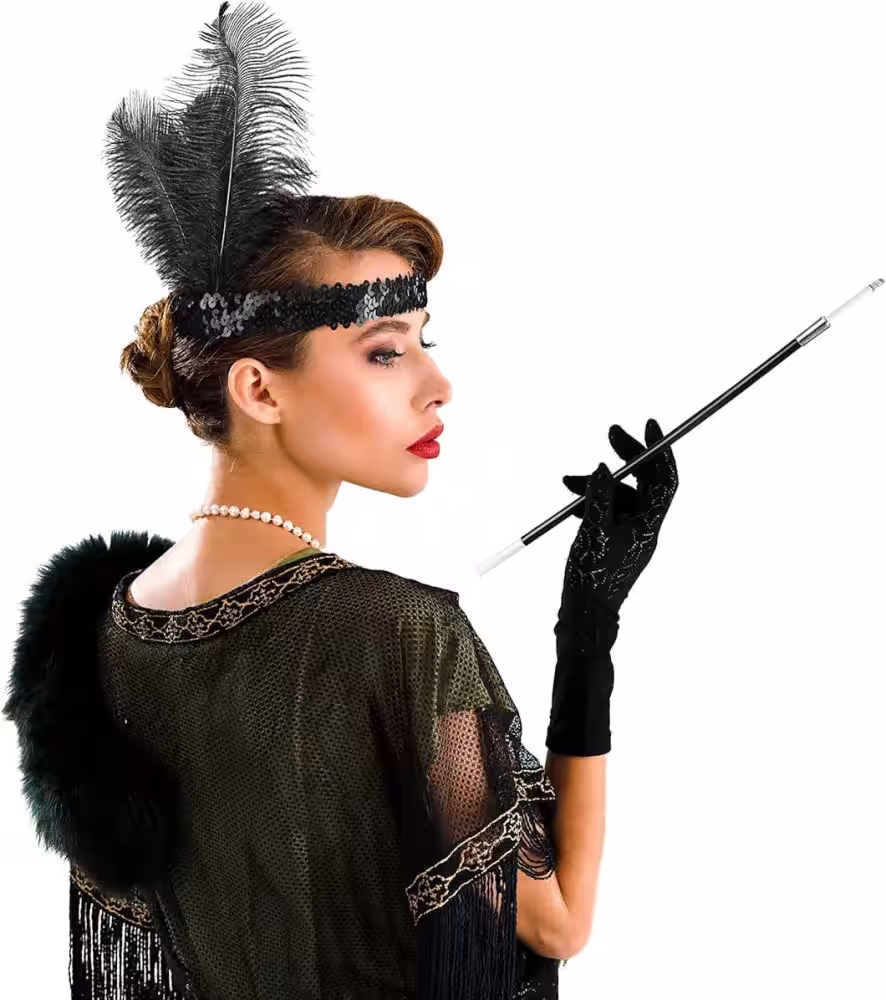 1920'ler Gatsby Aksesuar Seti