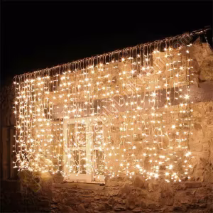 2 x 2 perde yılbaşı ışık 600 led eklemeli dış mekan gün ışığı