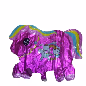 2022 Toptan büyük folyo balon pembe at