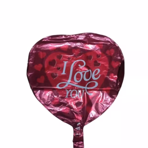 2022 Toptan küçük folyo balon kırımızı love kalp