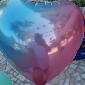 2022 Toptan küçük folyo balon pembe kalp