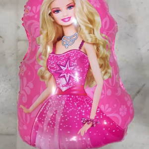 2023 Toptan Küçük folyo uçan balon Barbie