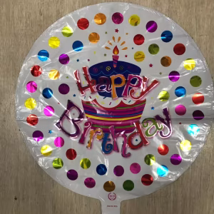 2023 Toptan Küçük folyo uçan balon Happy Birthday