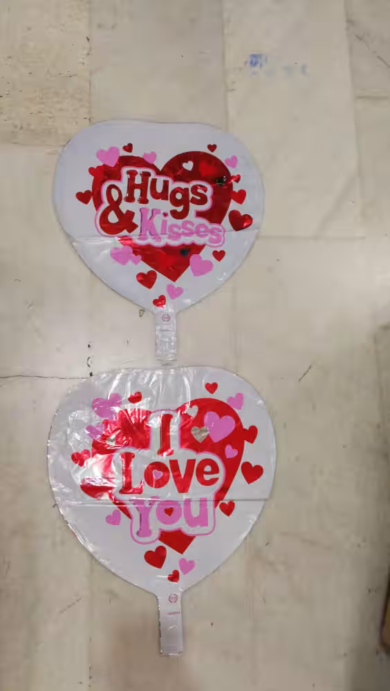 2023 Toptan Küçük folyo uçan balon I love you yazılı