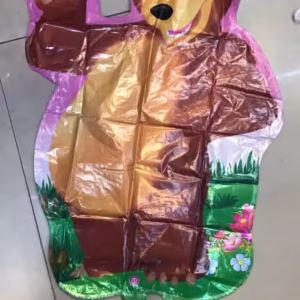 2023 Toptan Küçük folyo uçan balon Maşa koca Ayı