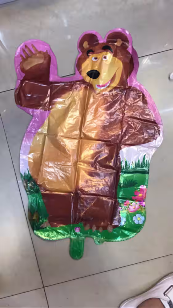2023 Toptan Küçük folyo uçan balon Maşa koca Ayı
