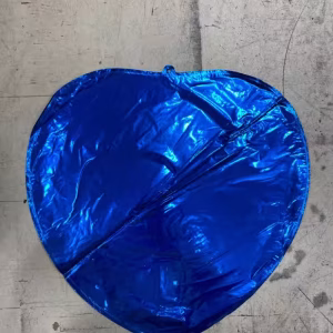 2023 Toptan Küçük folyo uçan balon mor kalp
