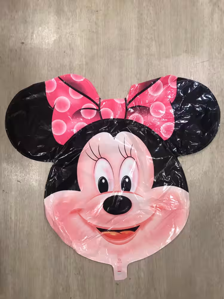 2023 Toptan orta folyo uçan balon Minnie