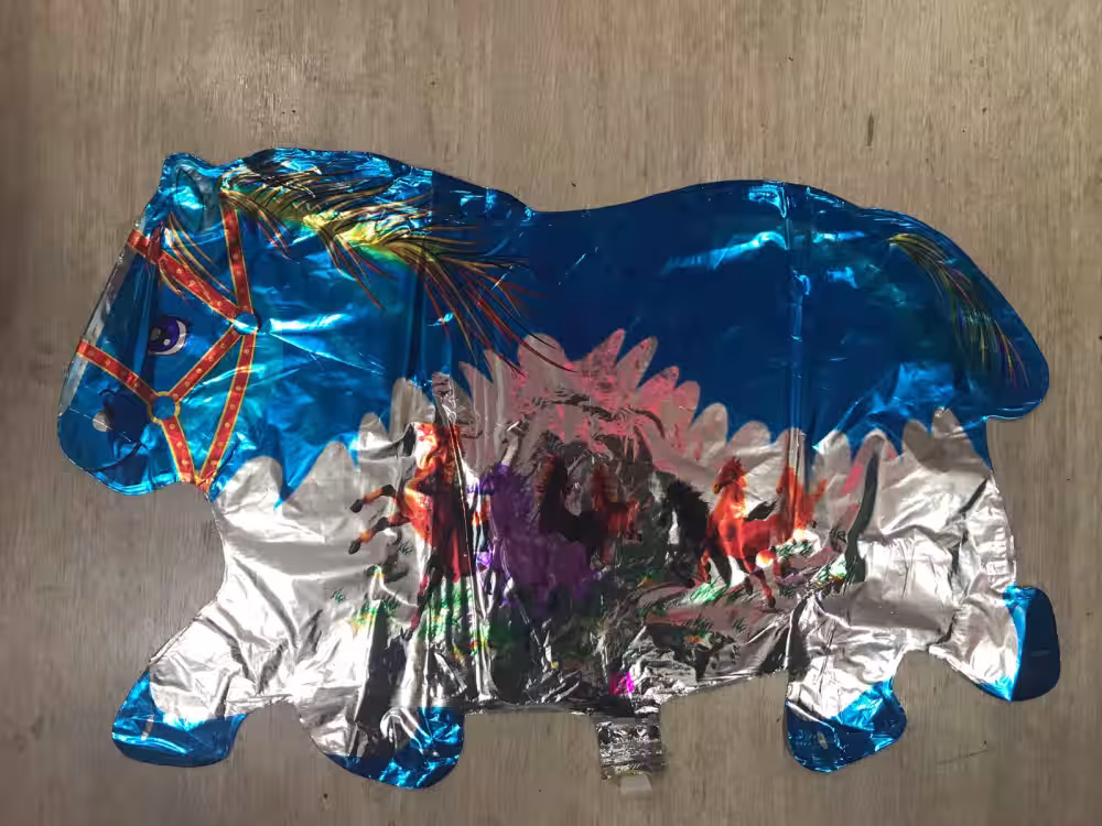 2023 Toptan orta folyo uçan balon Panayır Atı