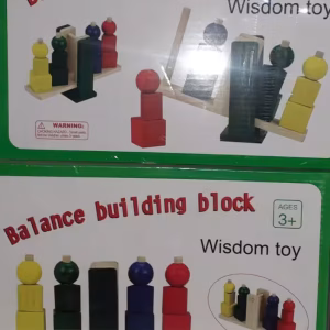 Ahşap denge eğitici oyuncağı toptan