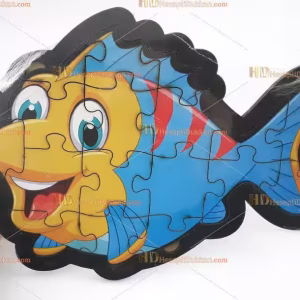 Ahşap puzzle toptan balık
