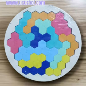 Ahşap Tetris puzzle