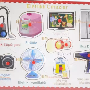 Ahşap tutmalı puzzle eşyalar Türkçe toptan fiyatı