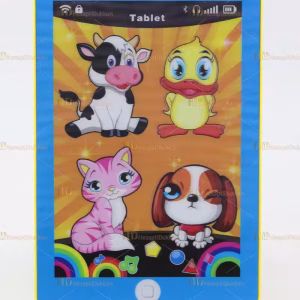Akıllı Dokunmatik Oyuncak Tablet Sesler Müzikler Hediye Paketi Piller Dahil