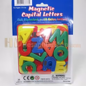 Alfabe magnet buzdolabı dershanesi