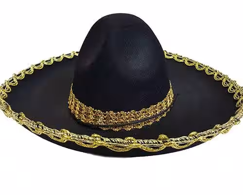 Altın Mariachi Çocuk Şapkası