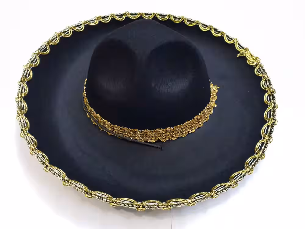 Altın Mariachi Çocuk Şapkası