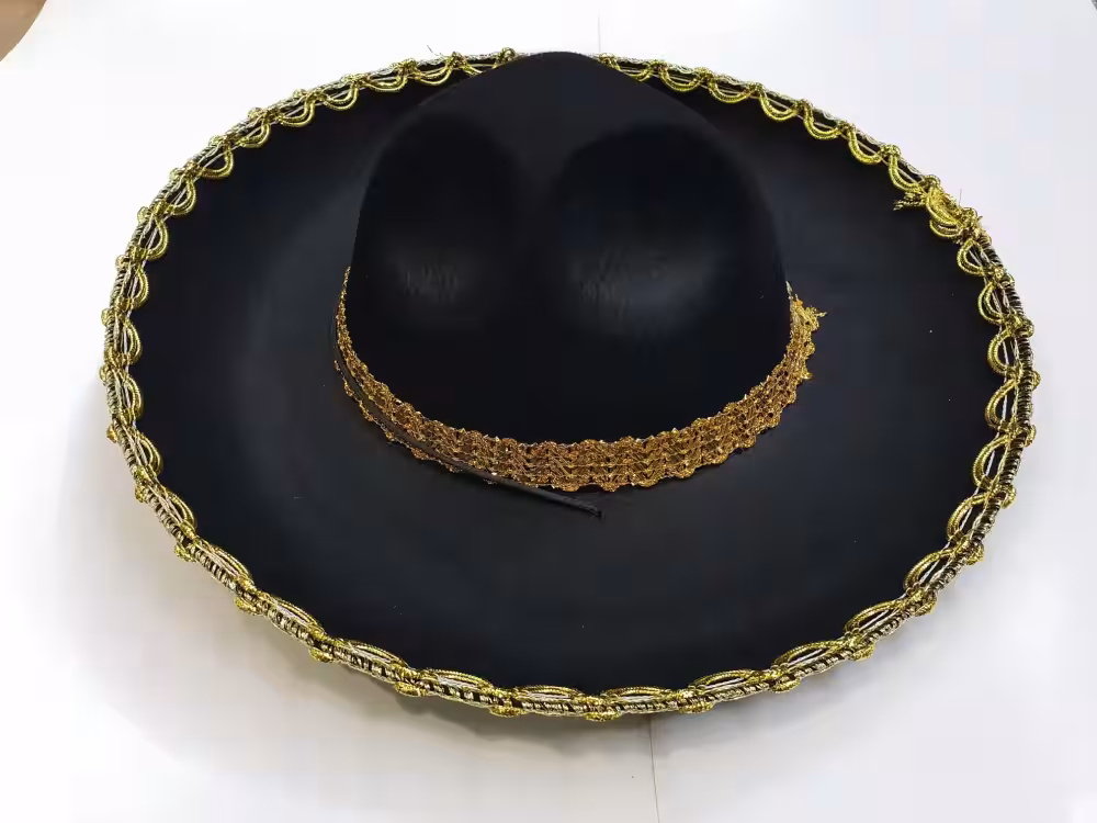 Altın Mariachi Çocuk Şapkası