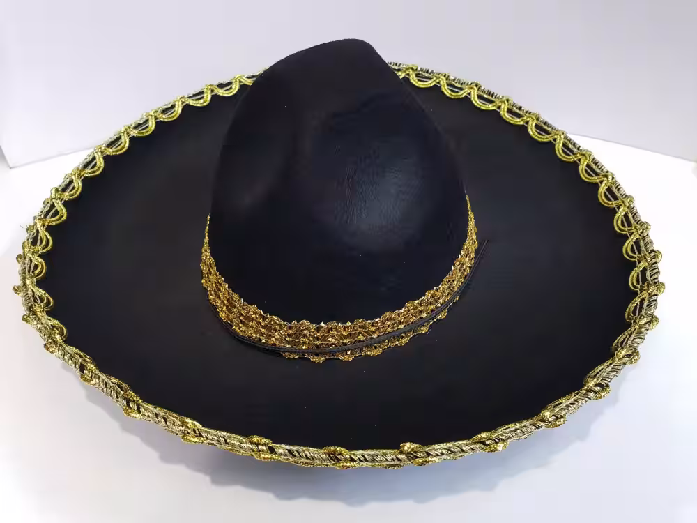 Altın Mariachi Çocuk Şapkası