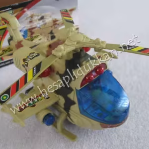 Apache helikopter pilli sensorlu oyuncak P711