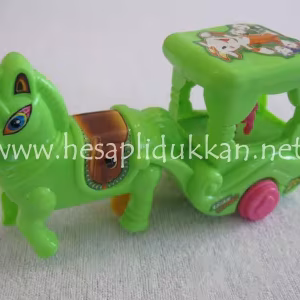 Atlı araba ipli oyuncak P476