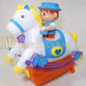 Atlı kovboy pilli ışıklı oyuncaklar toptan