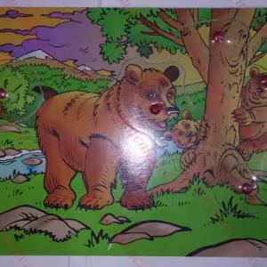 Ayı ailesi toptan yapboz