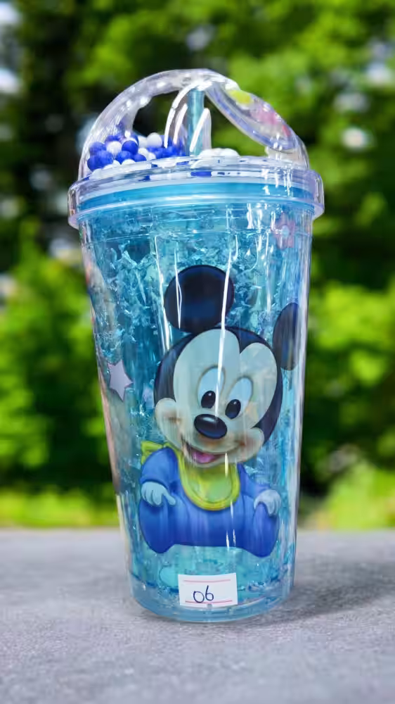 Baby Mickey Figürlü Bardak Mavi