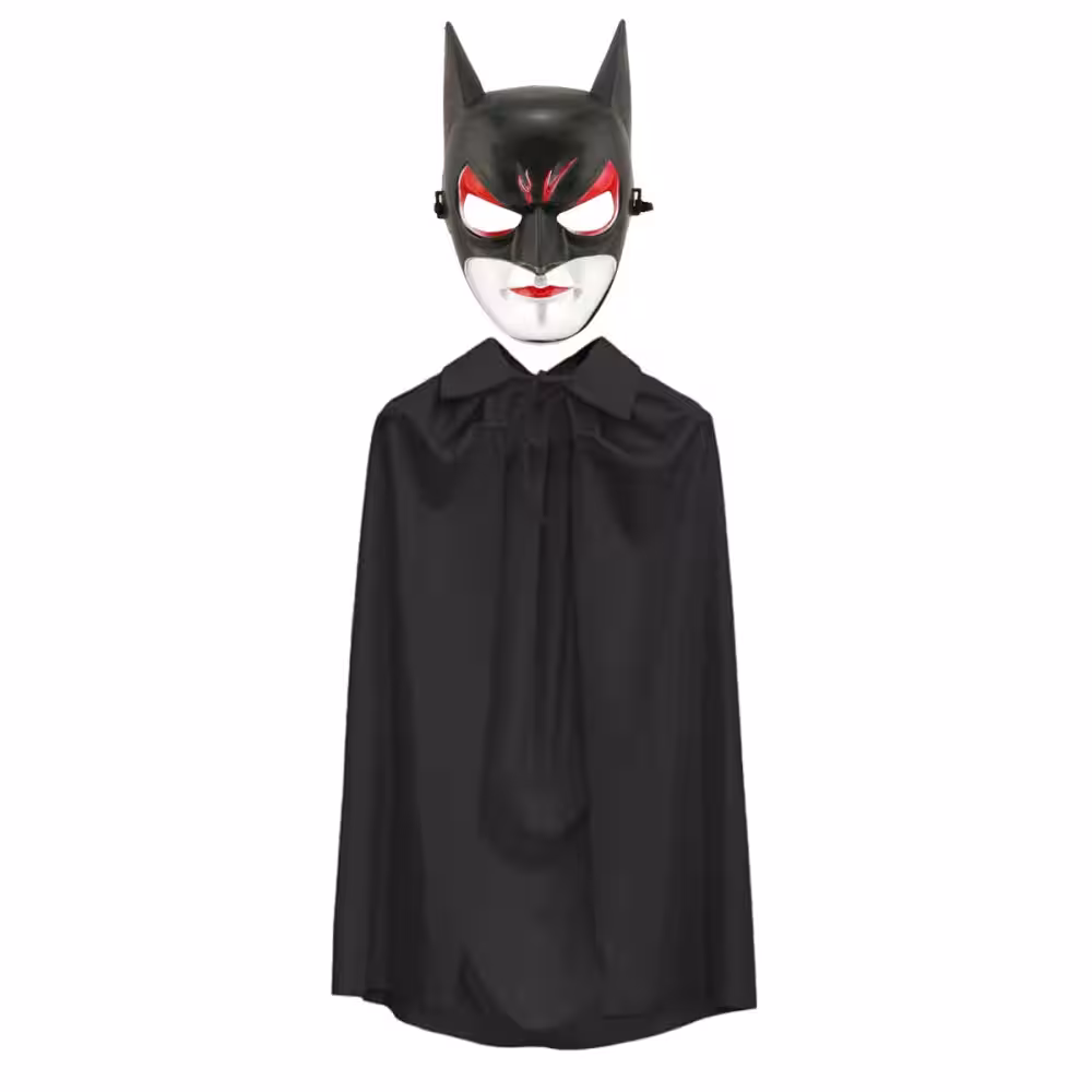 Batman Maskesi Pelerin Seti 90cm