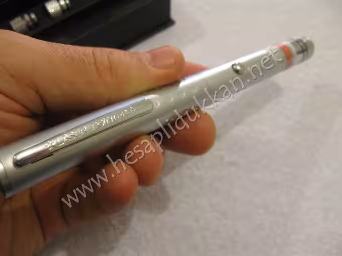 Beş başlıklı 50 mw krom yeşil lazer lazer R08