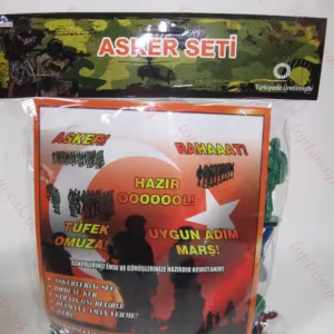 Büyük boy asker seti oyuncak toptan
