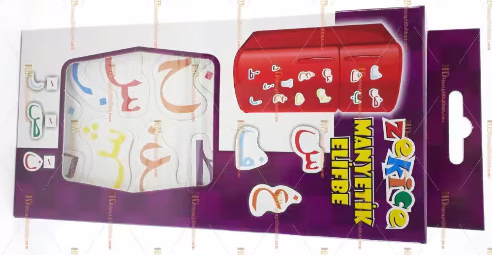 Buzdolabı magnet manyetik elif ba