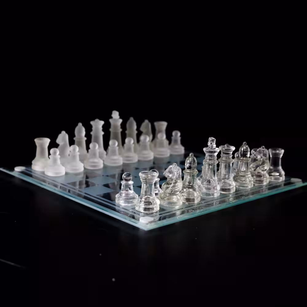 Cam Satranç Takımı Toptan