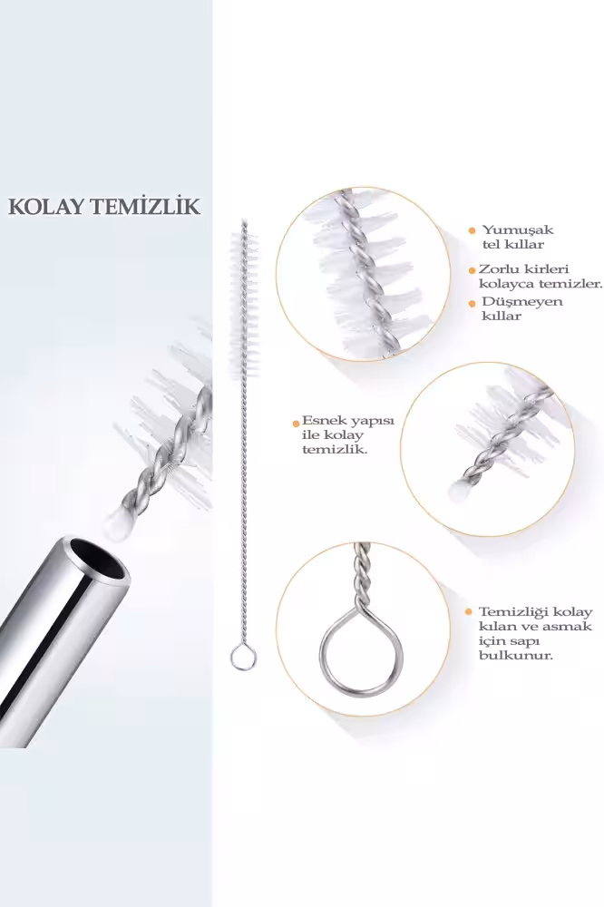 Çelik Pipet Toptan Promosyon