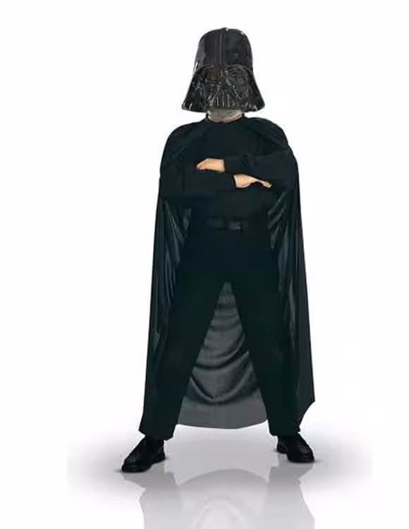Çocuk Darth Vader Maske Pelerin 90 cm