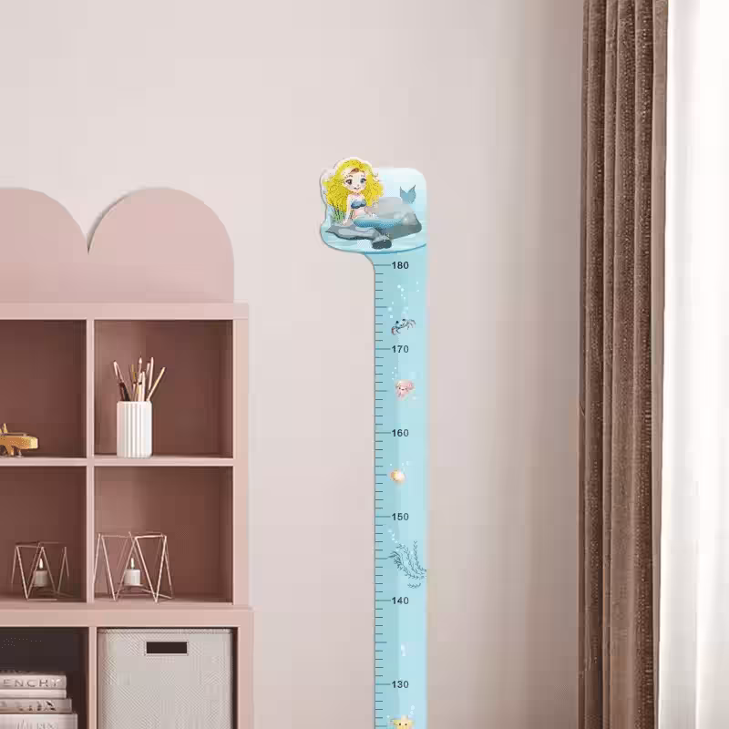 Çocuk Odası İçin Toptan Boy Ölçer Sticker