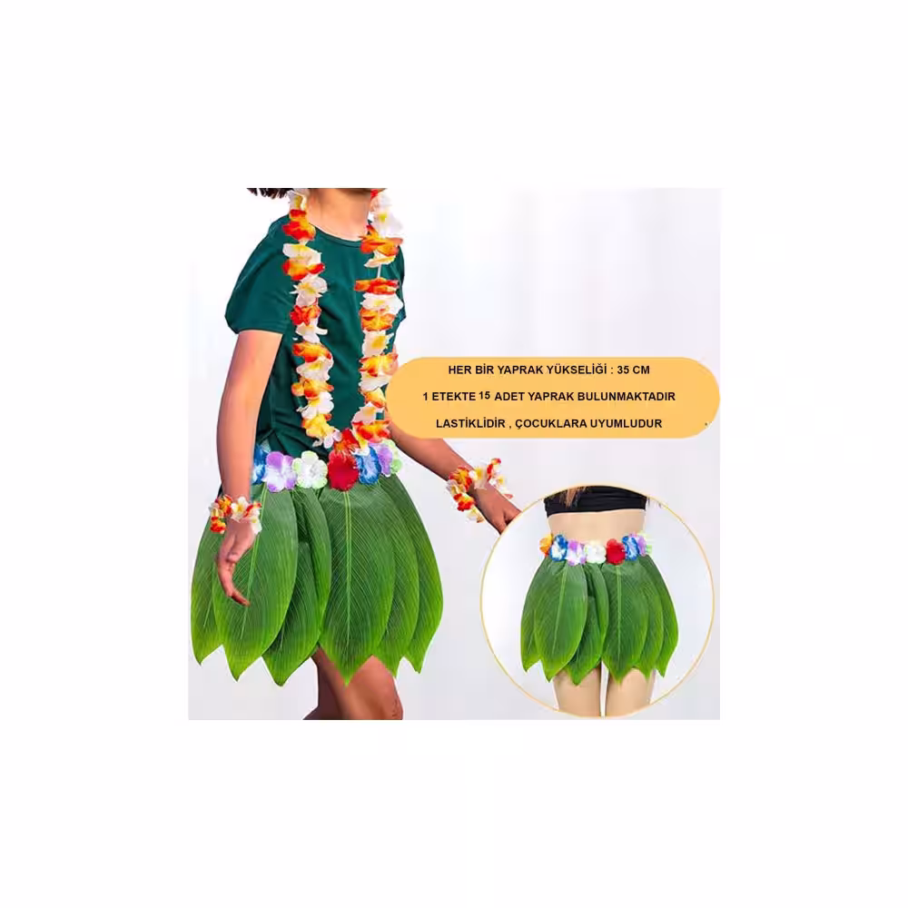Çocuklar İçin Hawaii Eteği Toptan