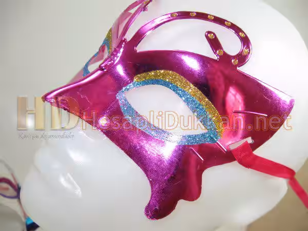 Dalları taşlı parti maskesi R467