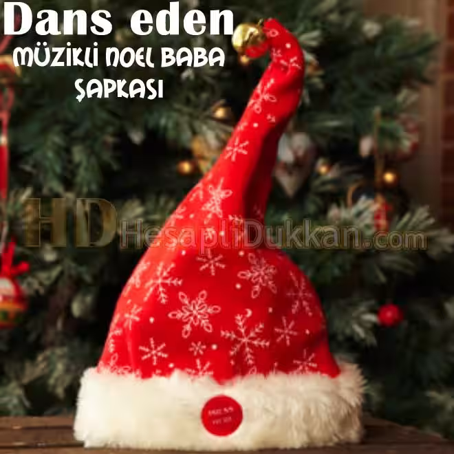 Danseden yılbaşı şapkası