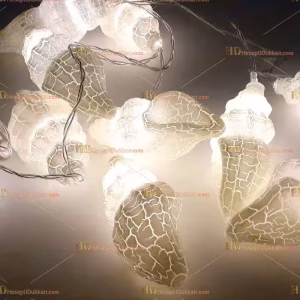 Deniz kabuğu yılbaşı ışığı 2 metre 10 led